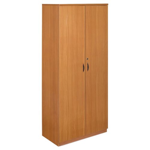 Meuble haut NEO avec 2 portes pleines, 80x40x200 cm, Couleur : Wengé