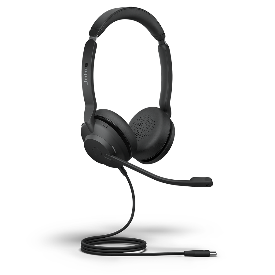 Micro-casque Jabra Evolve2 30 SE MS Stereo USB Type-A Noir (23189-999-979)
