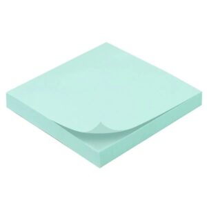 Notes repositionnables Express XO-6313 – 3" x 5" – Bleu – Bloc de feuilles autocollantes