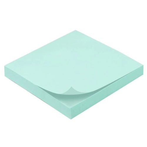 Notes repositionnables Express XO-6313 – 3″ x 5″ – Bleu – Bloc de feuilles autocollantes