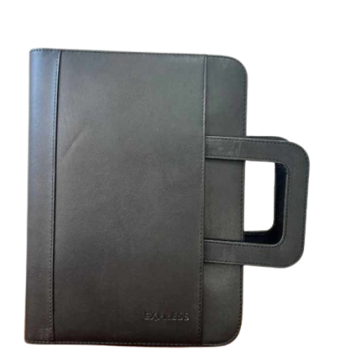 Organizer EXPRESS avec calculatrice et Porte cartes de visite integré couleur Noir