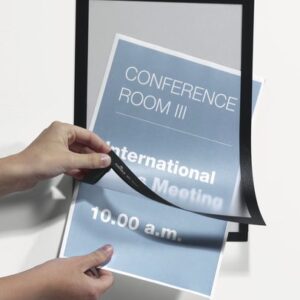 Pack de 2 Portes-documents Adhesifs A4 à fermeture magnétique DURABLE