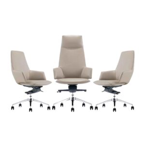 Pack fauteuil KING : 1 président + 2 visiteurs sur Roulettes coloris au choix