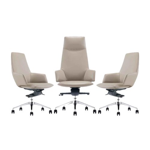 Pack fauteuil KING : 1 président + 2 visiteurs sur Roulettes coloris au choix