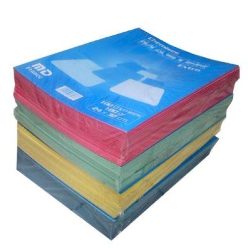 Paquet de 100 Chemises cartonnées MASTER 180g/m² Coloris au choix