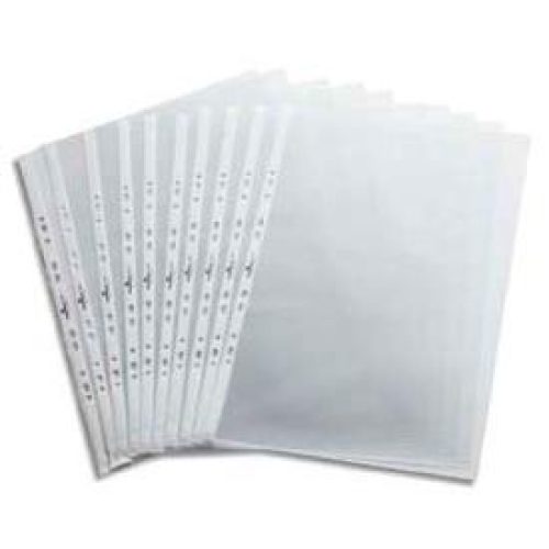 Paquet de 100 Pochettes perforées A3 express 9/100ème