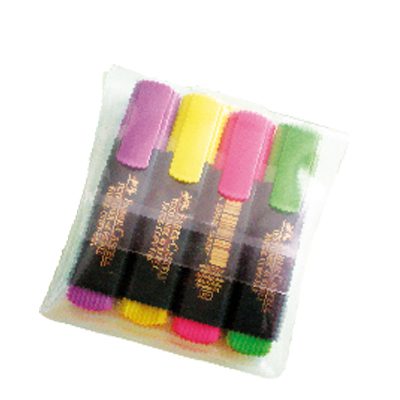 Pochette de 4 Fluorescents Faber-castell Textliner (4 Ass)