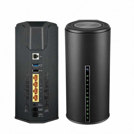 Routeur Modem D-Link Dual Band Wireless Gigabit AC1750 Couverture ADSL2 (DSL-2890AL/MME)