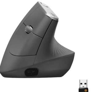 Souris ergonomique Logitech avancée MX Vertical MX Vertical Advanced Ergonimic Mouse, RF + Bluetooth + USB-C (910-005448)