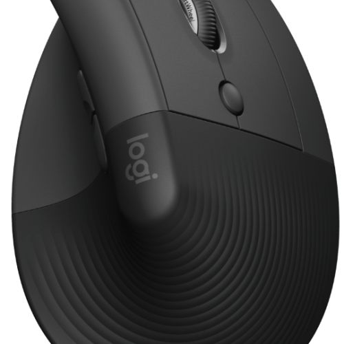 Souris sans fil ergonomique Logitech Lift jusqu’à 4000 DPI (910-006473)