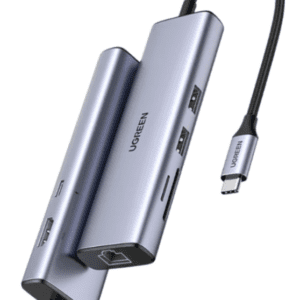 Station d accueil Ugreen USB-C 7 en 1 Supporte PD (Power Delivery) 100W Recharge (90568)