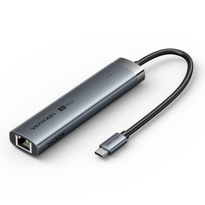 Station d'accueil USB-C 6 en 1 Vention (TGNHB)