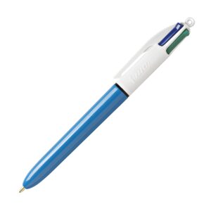 Stylo bille Bic 4 couleurs Original rétractable pointe Moyenne 1 mm