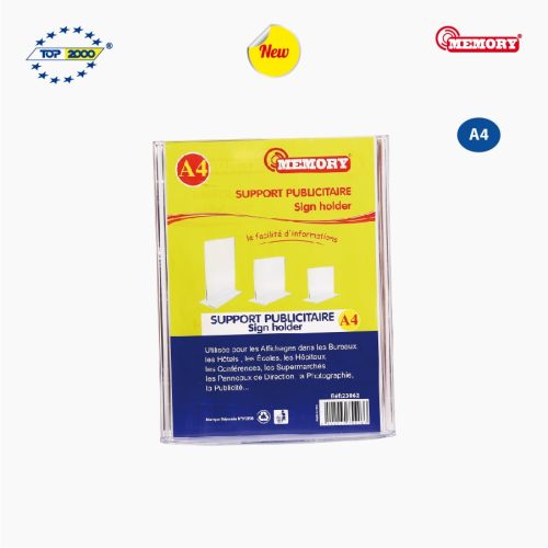 Support publicitaire A4 MEMORY (23062)