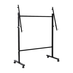 Support tableau mobile DELI en métal avec roulettes réglable en hauteur