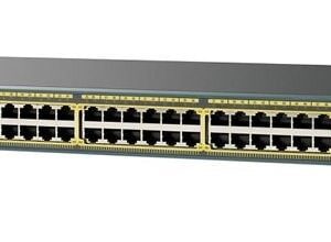 Switch Réconditionné Cisco Catalyst WS-C2960S-48TS-L – 48 ports Gigabit + 4 SFP – LAN Base kit de montage inclus – Rackable 1U (WS-C2960S-48TS-L)