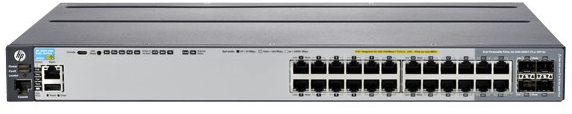 Switch Réconditionné HP Procurve 2920 24G PoE+- 20 ports 10/100/1000Base T 4 ports combo SFP PoE+,- alimentation et kit de montage inclus (J9727A)