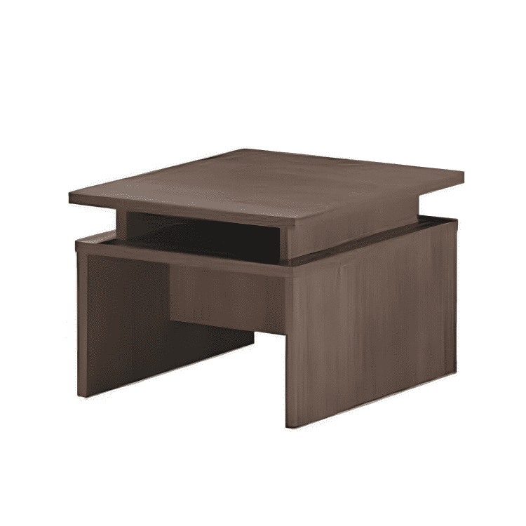 Table basse GALAXY 60 x 60 cm, Coul. Wengé