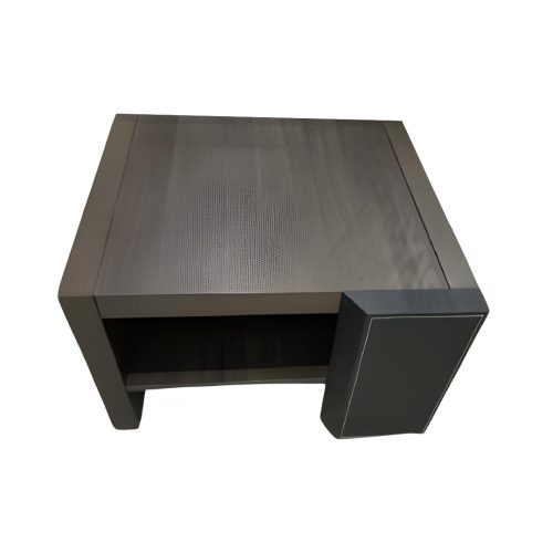 Table basse MATRIX 60 x 60 cm african wallnut