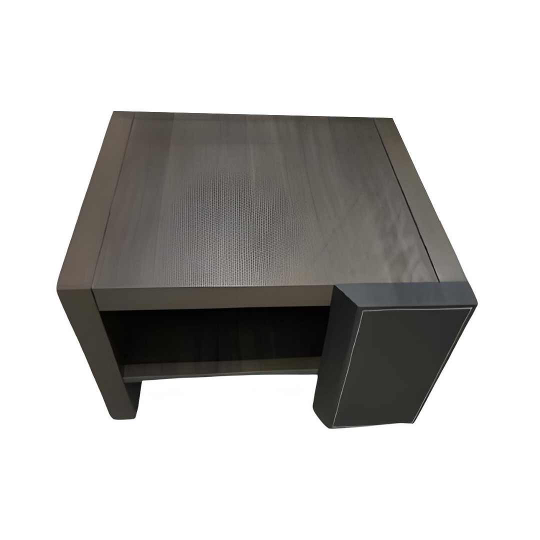 Table basse MATRIX 60 x 60 cm african wallnut