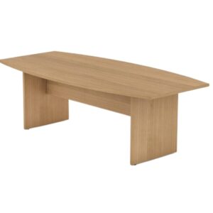 Table de conférence ovale WORK 180 x 90 x 75 cm Couleur Wengé