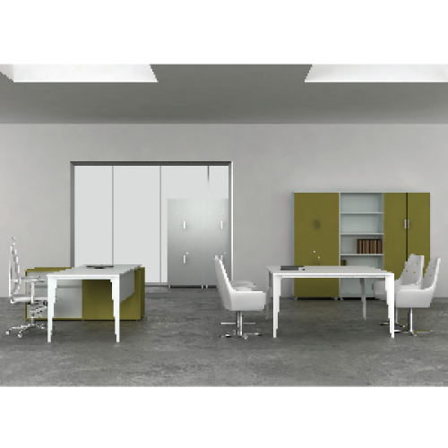 Table de reunion EXEN Carrée 140×140 cm