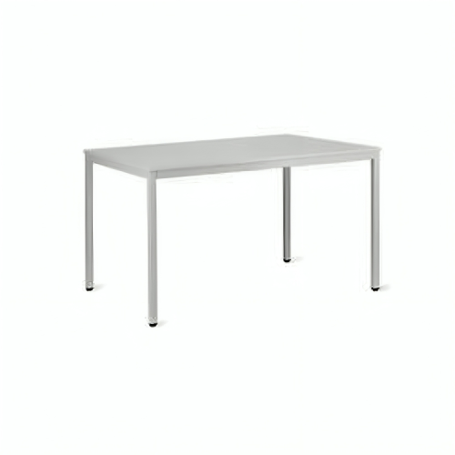 TABLE REFECTOIRE SUR 4 PIEDS TUBE CARRE RENFORCE 140X80 CM