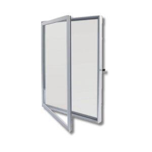 Tableau Vitrine d’Affichage 90 x 60 cm – 1 Porte – Fond Blanc