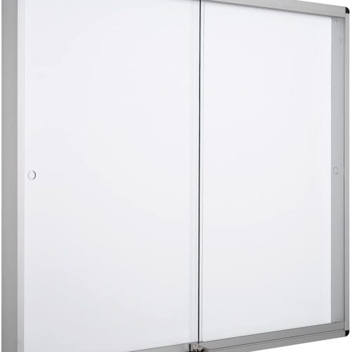 Tableau vitrine d’affichage fond magnétique et portes coulissantes Bi-Office Exhibit 1324 X 967 mm (18xA4)