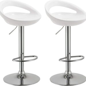 Tabourets avec assise en plastique Coloris au choix