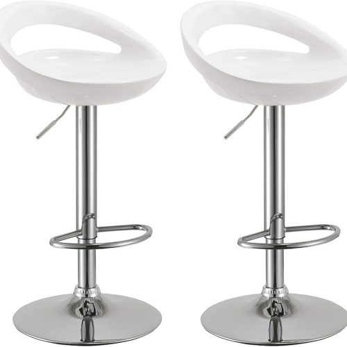 Tabourets avec assise en plastique Coloris au choix