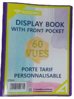 TARIFEUR PERSONNALISABLE 100 VUES ACCORD KT100U
