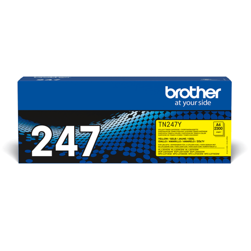 Toner Brother TN-247Y Jaune (2300 pages)