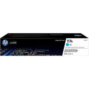 Toner d'impression HP LaserJet Cyan 117A 700 pages (W2071A)