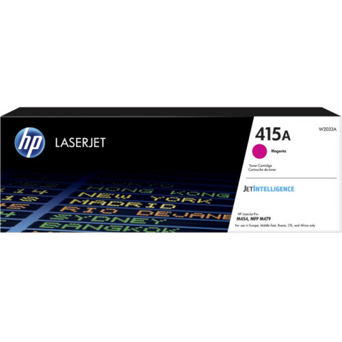 Toner d’impression HP LaserJet HP 415A Magenta (Réf : W2033A)