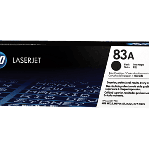 Toner d'impression LaserJet HP 83A Noir 1500 pages (CF283A)