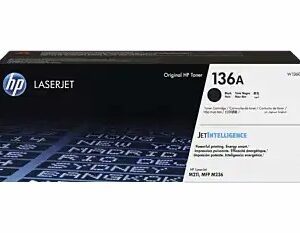 Toner HP 136A Noir - LaserJet d'origine (W1360A)