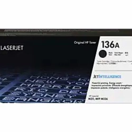 Toner HP 136A Noir – LaserJet d’origine (W1360A)