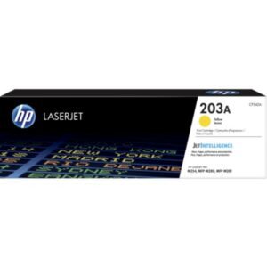 Toner HP 203A LaserJet Jaune - Cartridge 1,300 (CF542A)