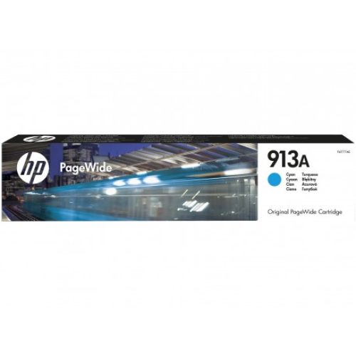 Toner HP 913A cartouche d’encre PageWide cyan (F6T77AE)