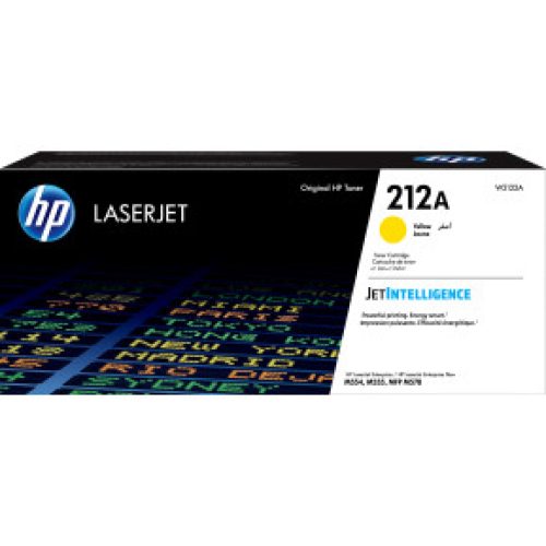 Toner HP LaserJet d’origine 212A Jaune (W2122A)