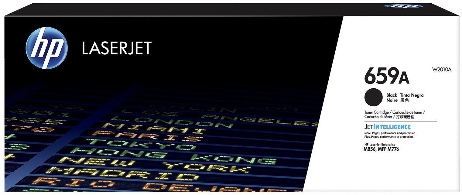 Toner HP LaserJet d'origine 659A Noir (W2010A)