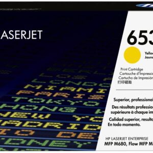 Toner HP LaserJet d'origine HP 653A Jaune (CF322A)