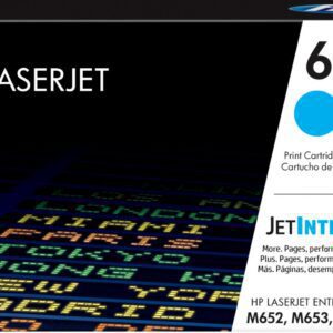 Toner HP LaserJet d'origine HP 655A Cyan 10500 pages (CF451A)