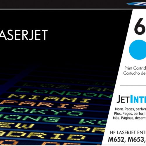 Toner HP LaserJet d’origine HP 655A Cyan 10500 pages (CF451A)