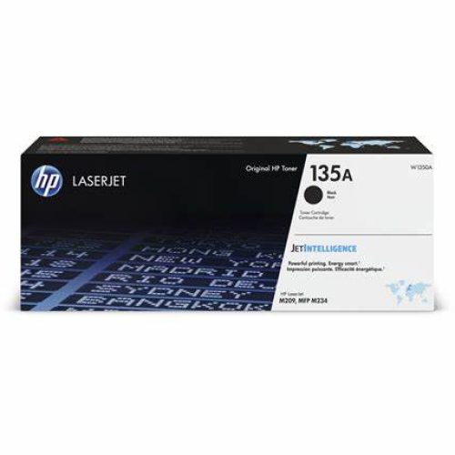 Toner laser Noir HP 135A pour imprimante Hp LaserJet M209 / M234 (W1350A)