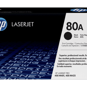 Toner Laserjet PRO HP 80A CF280A Noir