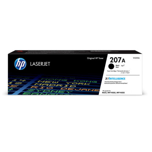 Toner noir LaserJet HP 207A authentique (W2210A)