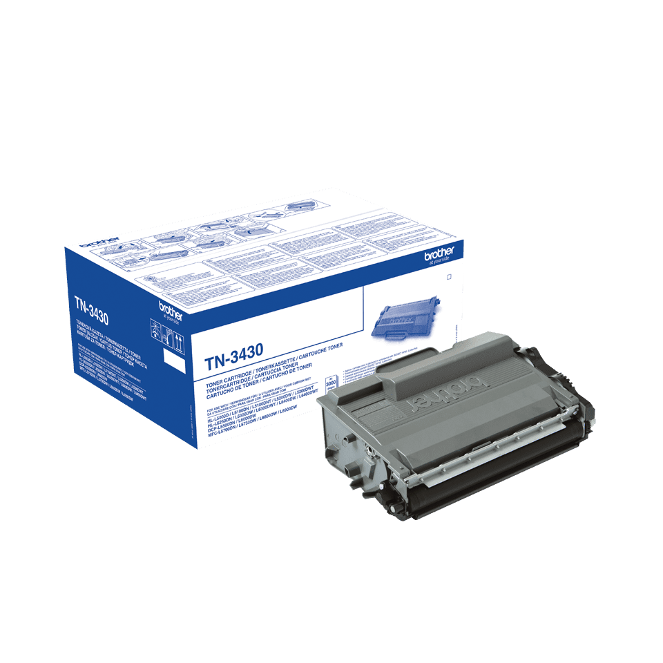 Toner Noir TN-3430 Brother