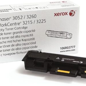 Toner Xerox laser d'origine noir pour WC3215 WC3225 - 3 000 pages (106R02778)